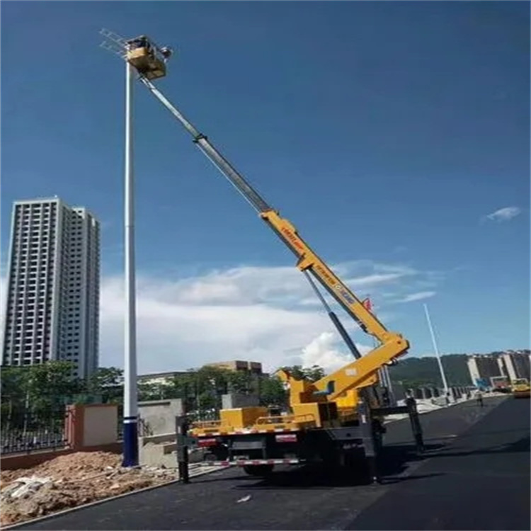 陵水维修路灯的曲臂升降车出租